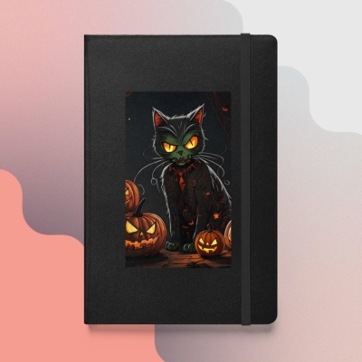Hardcover bound notebook