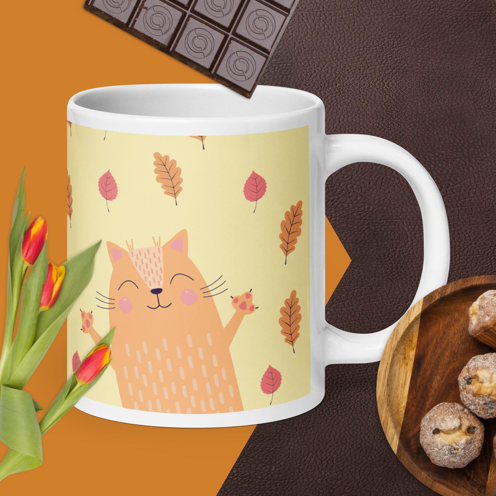 White glossy mug - Image 3