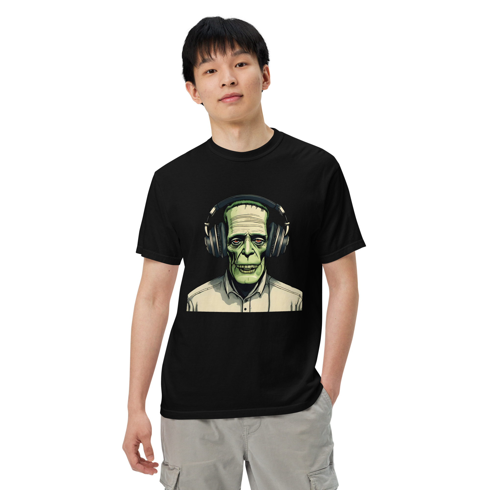 Unisex garment-dyed heavyweight t-shirt - Image 2